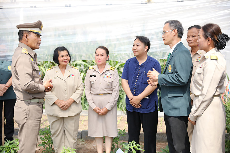 องคมนตรี ตรวจติดตามการดำเนินงานขับเคลื่อนยุทธศาสตร์มหาวิทยาลัยราชภัฏ